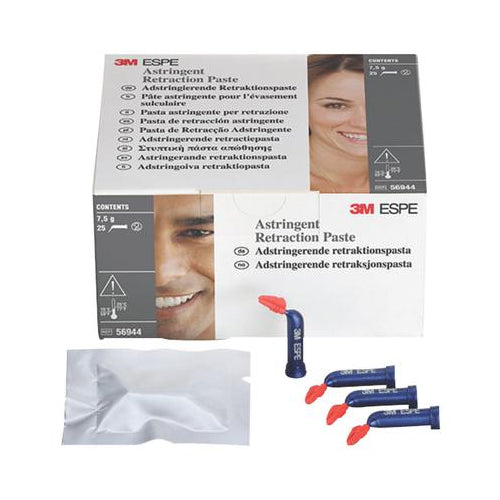 3M ESPE 56944 Astringent Retraction Paste Capsules 15% Aluminum Chloride 25/Pk 3M ESPE 56944 Astringent Retraction Paste Capsules 15% Aluminum Chloride 25/Pk